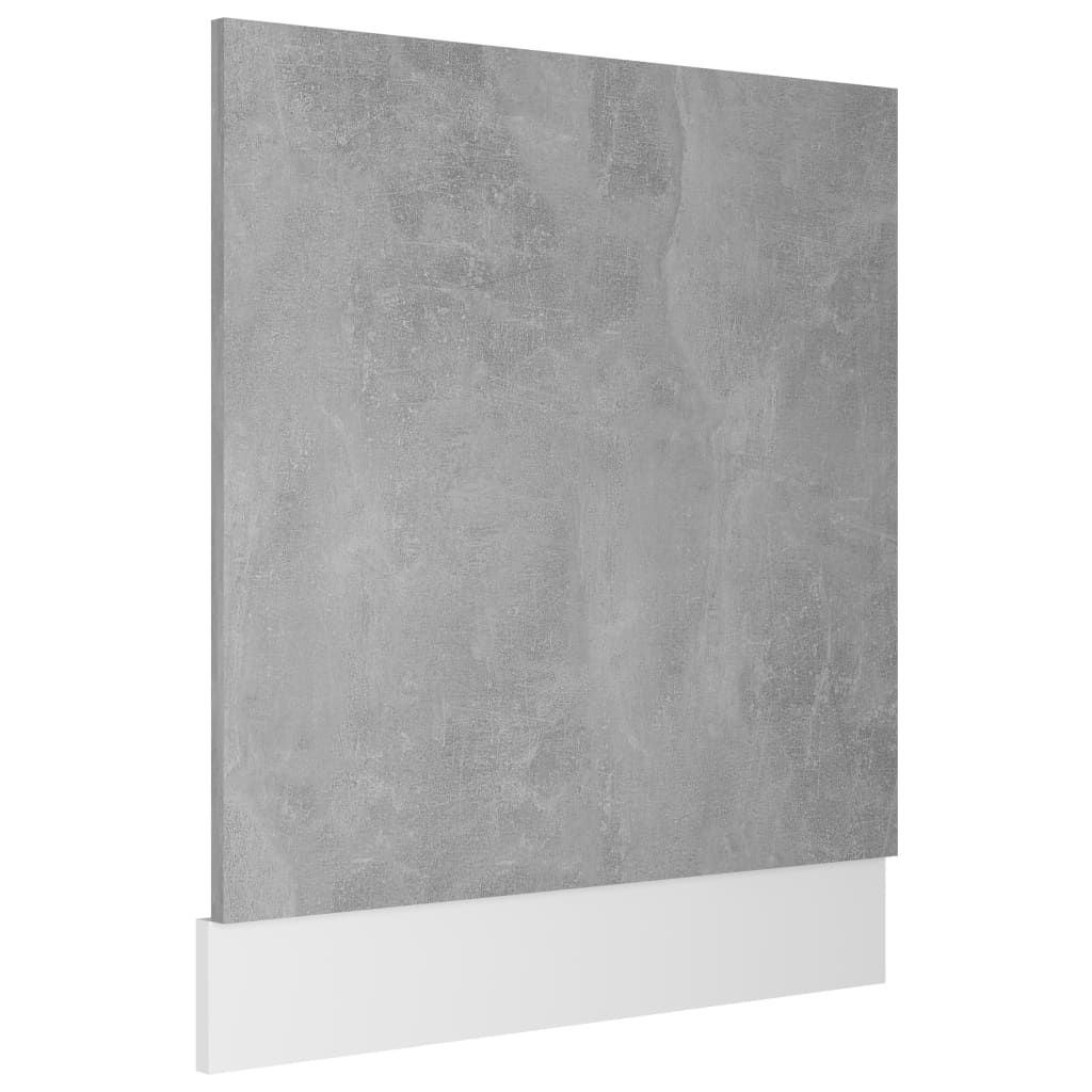 Panel za perilicu posuđa "Lyon" Betonsko siva 59,5x3x67 cm Inženjersko drvo