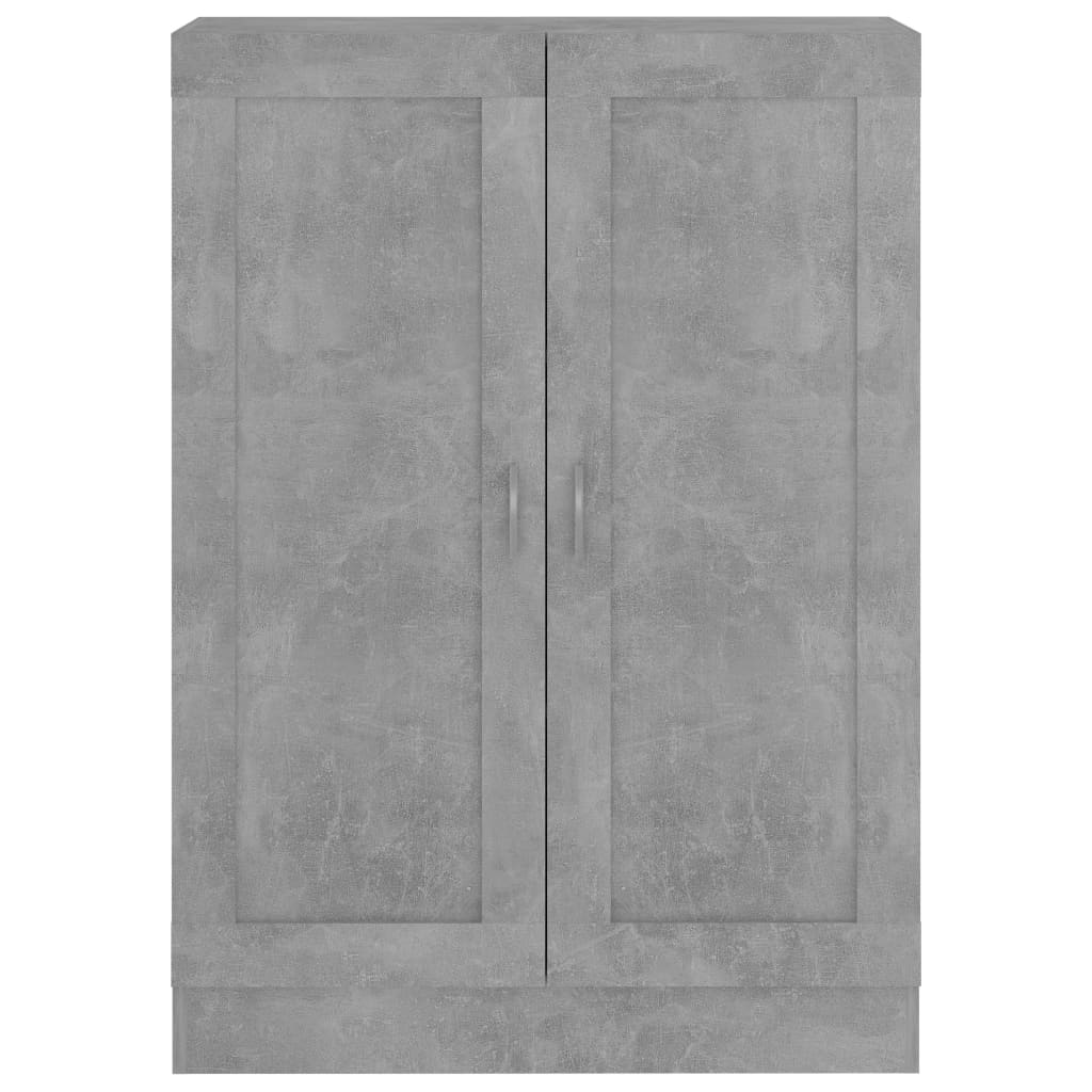 Ormarić za knjige boja betona 82,5x30,5x115cm konstruirano drvo