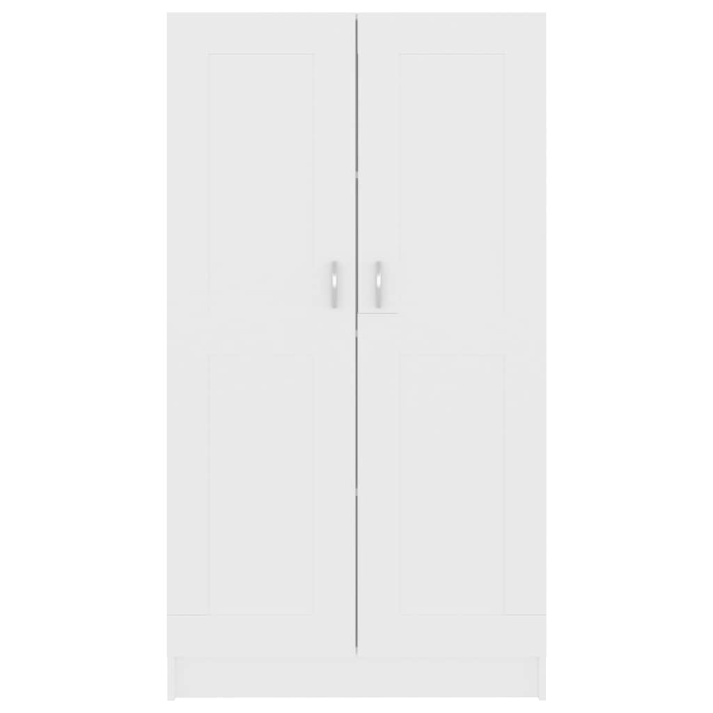 Ormarić za knjige bijeli 82,5 x 30,5 x 150 cm konstruirano drvo