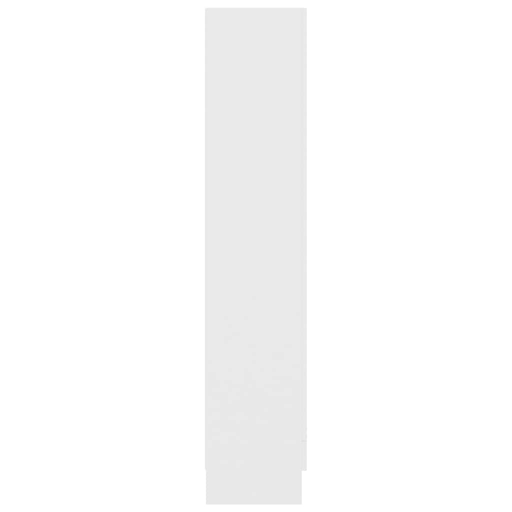 Ormarić za knjige bijeli 82,5 x 30,5 x 150 cm konstruirano drvo
