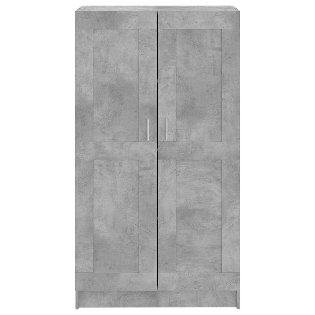Ormarić za knjige boja betona 82,5x30,5x150cm konstruirano drvo