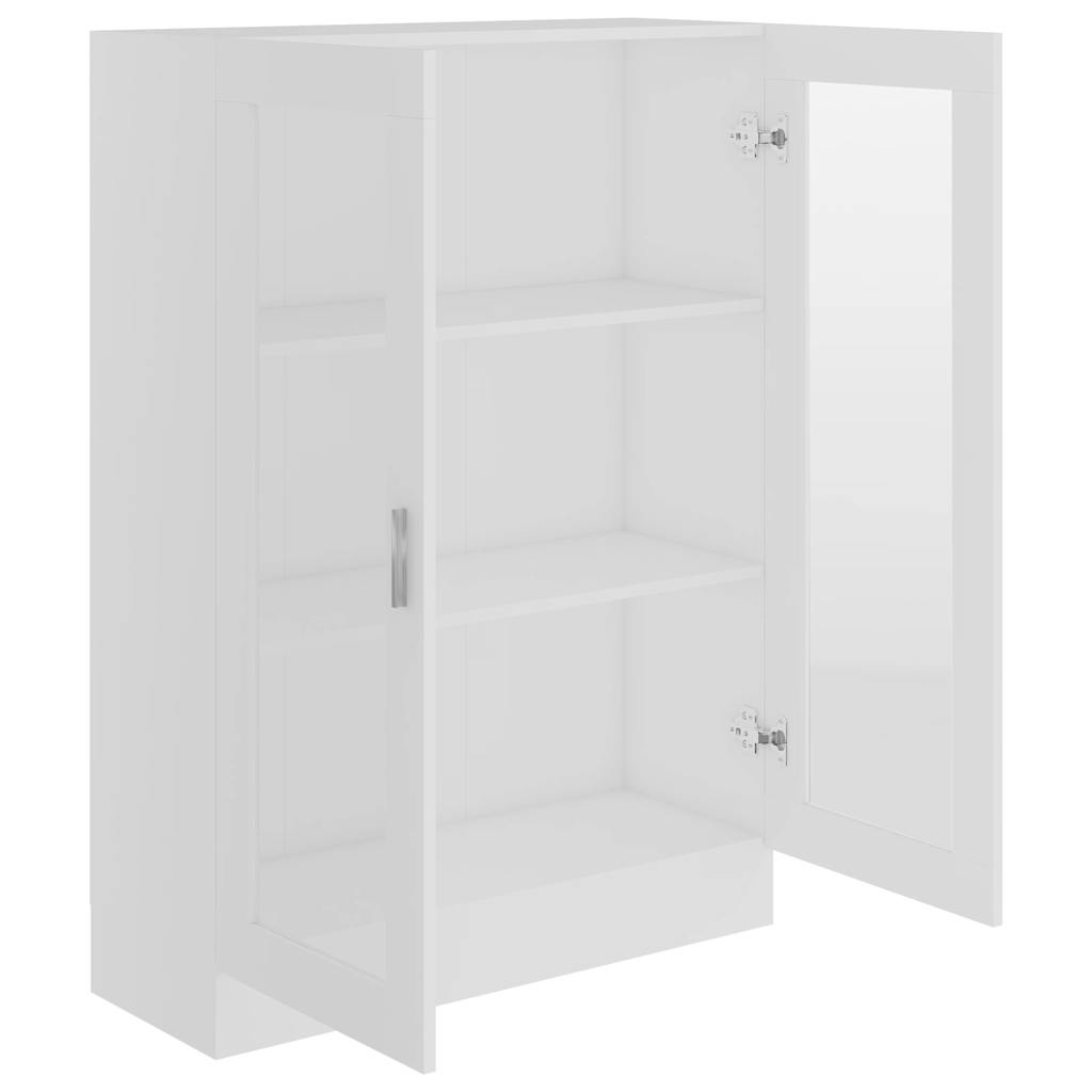 Vitrina bijela 82,5 x 30,5 x 115 cm konstruirano drvo