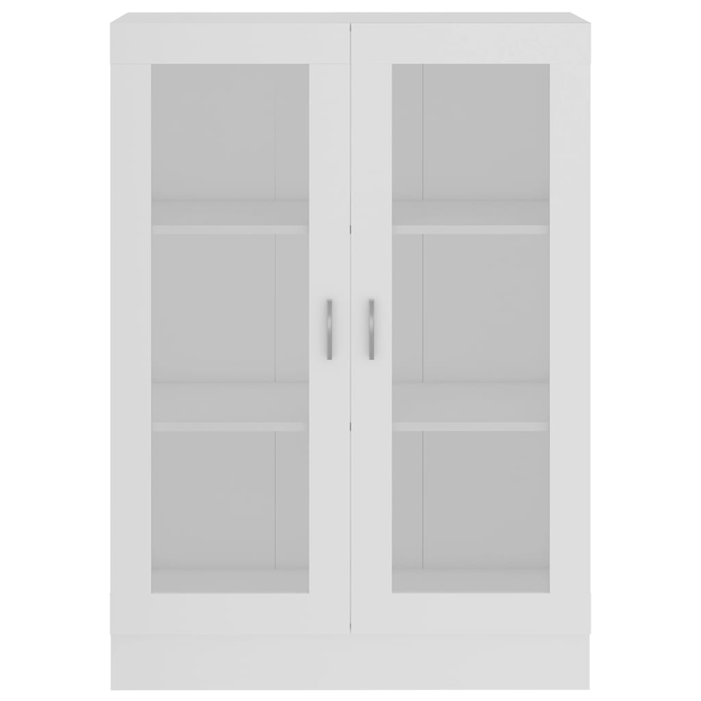Vitrina bijela 82,5 x 30,5 x 115 cm konstruirano drvo