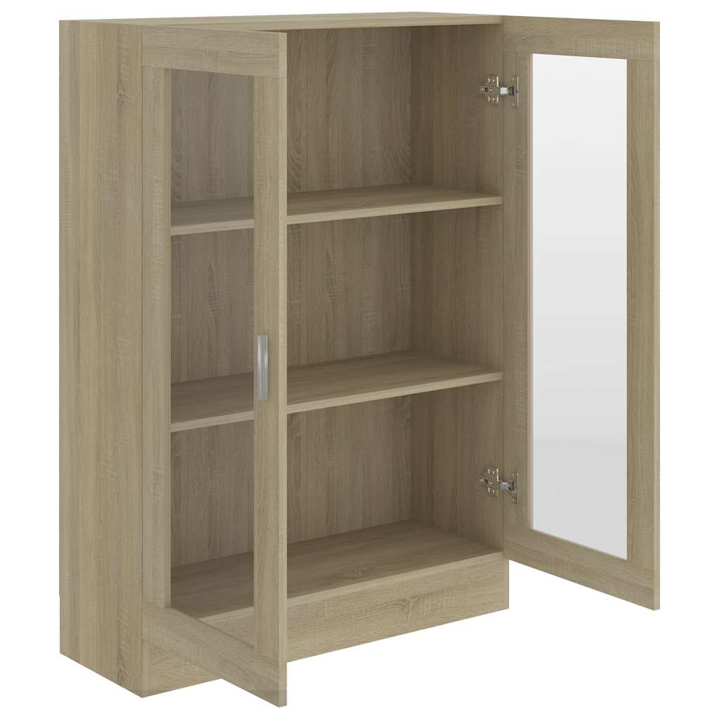 Vitrina boja hrasta sonome 82,5x30,5x115 cm konstruirano drvo