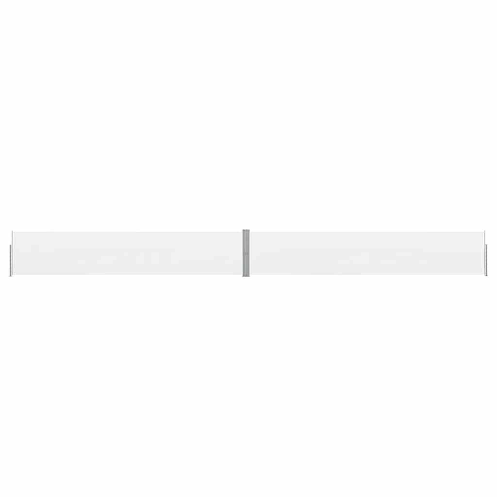Uvlačiva bočna tenda za terasu 140 x 1200 cm krem