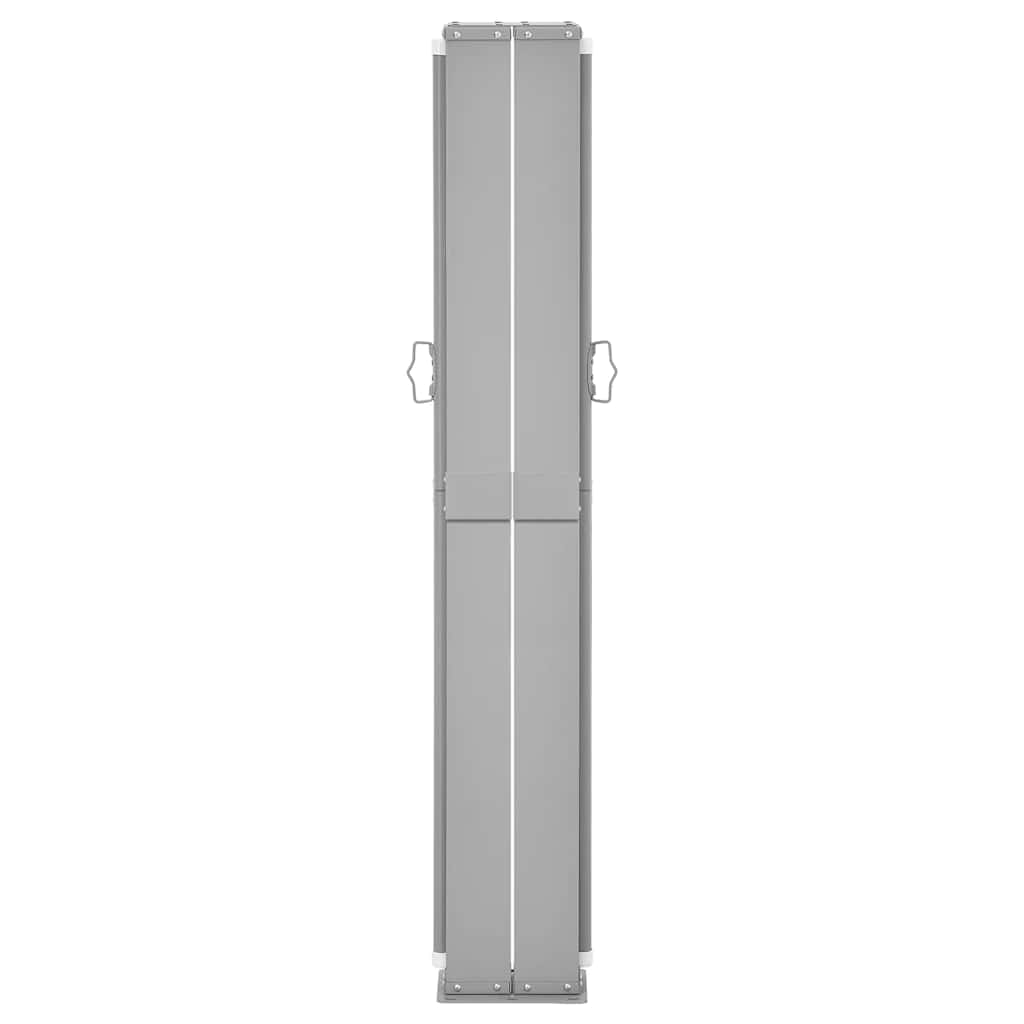 Uvlačiva bočna tenda za terasu 140 x 1200 cm antracit