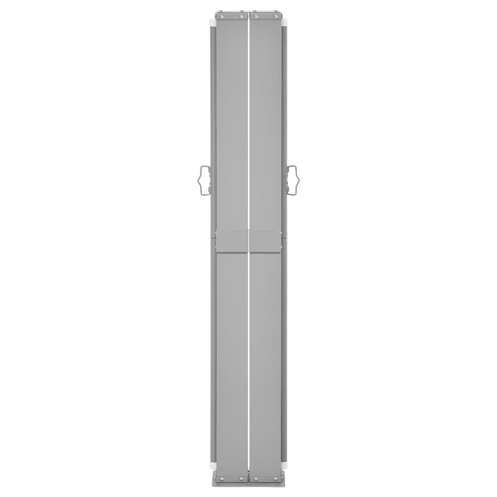 Uvlačiva bočna tenda za terasu 140 x 1200 cm plava