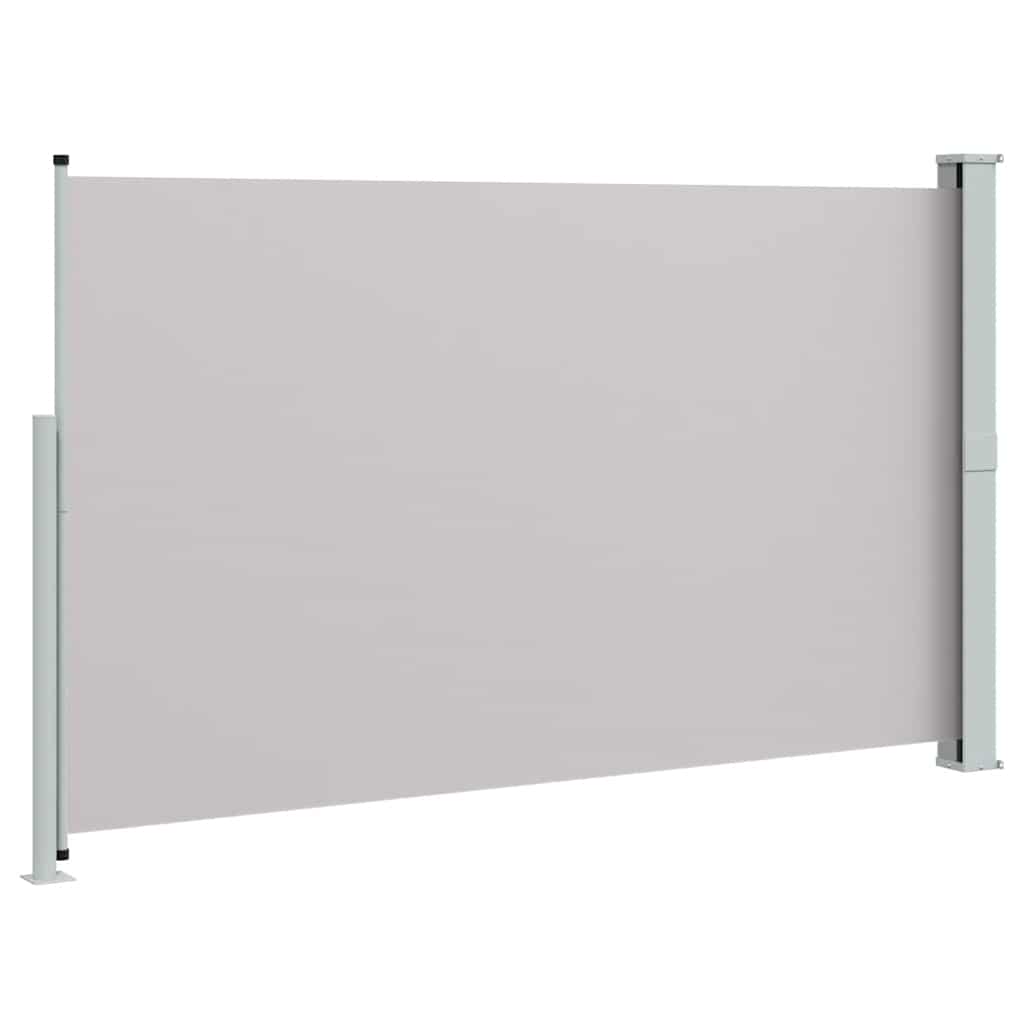 Uvlačiva bočna tenda za terasu 180 x 300 cm siva