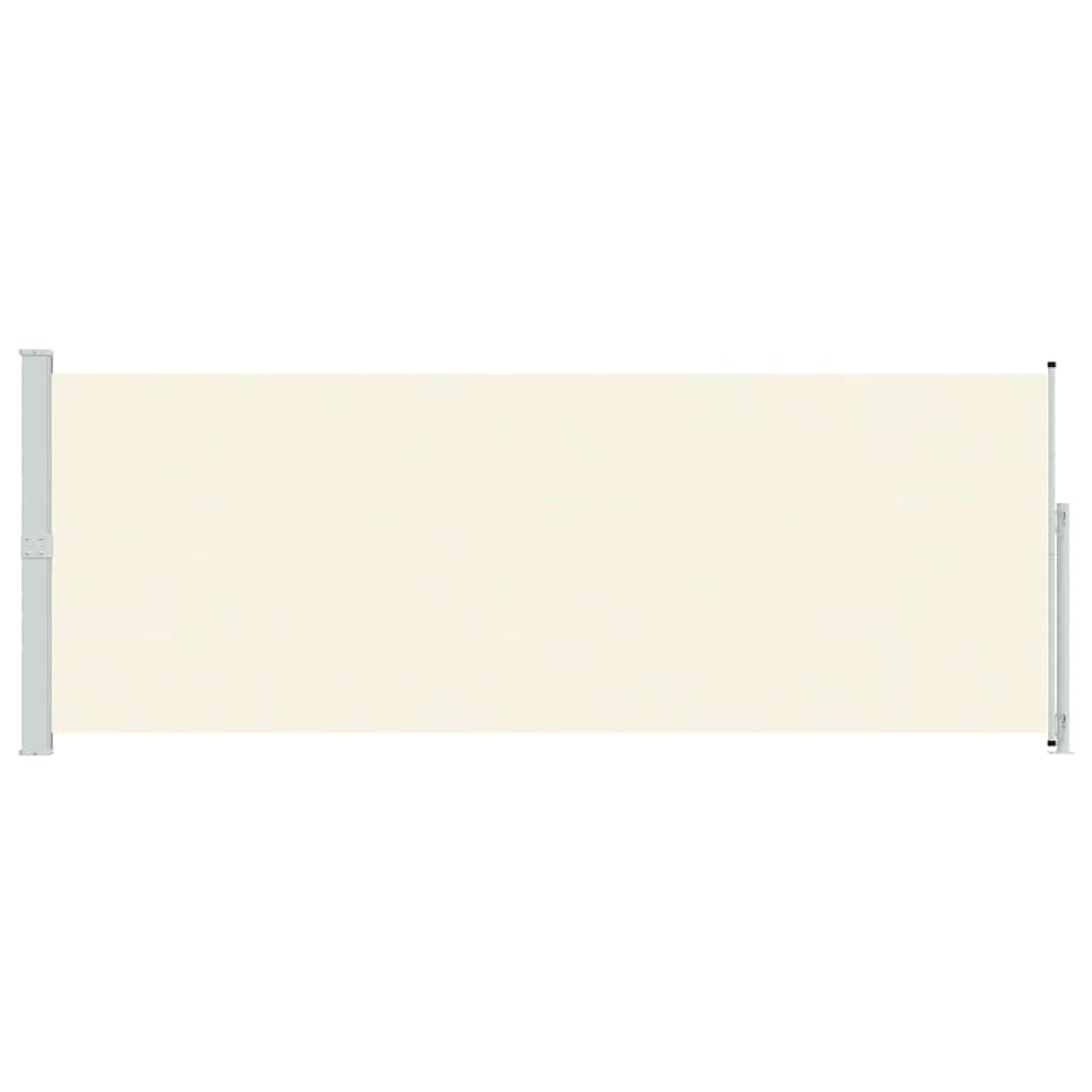 Uvlačiva bočna tenda za terasu 180 x 500 cm krem