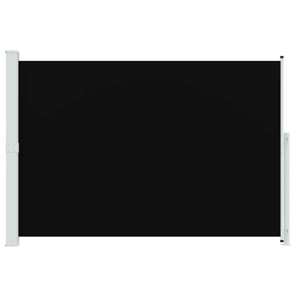 Uvlačiva bočna tenda za terasu 200 x 300 cm crna