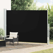 Uvlačiva bočna tenda za terasu 200 x 300 cm crna