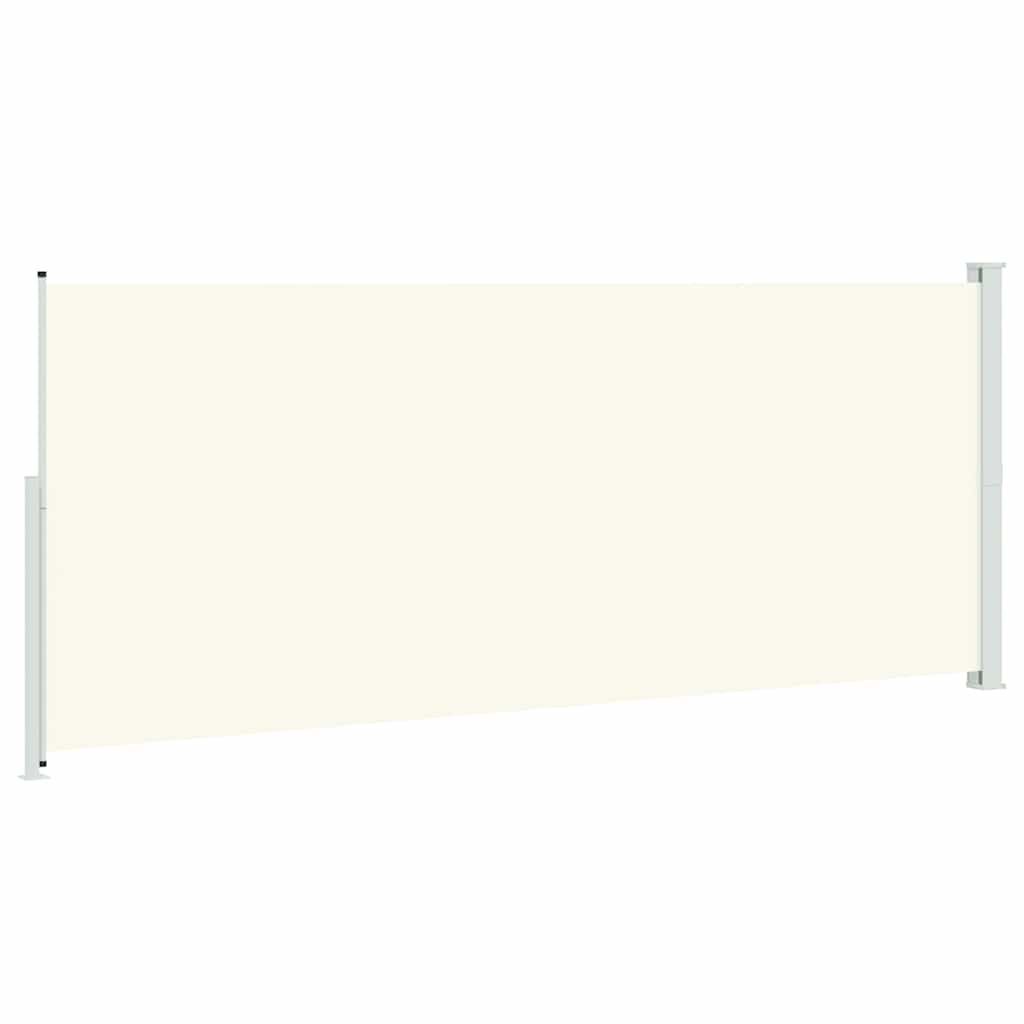 Uvlačiva bočna tenda za terasu 200 x 500 cm krem