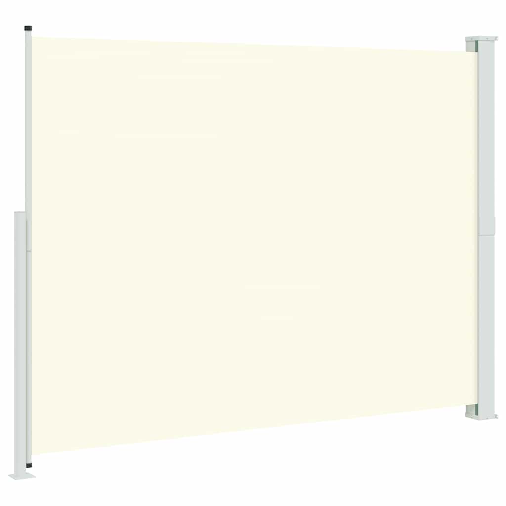 Uvlačiva bočna tenda za terasu 220 x 300 cm krem