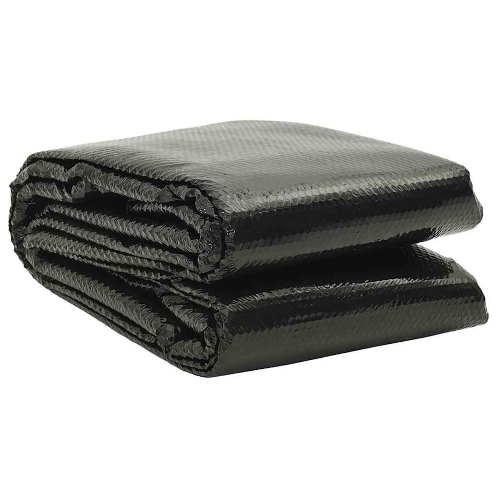 Pravokutni pokrivač za bazen 1000 x 600 cm PE crni