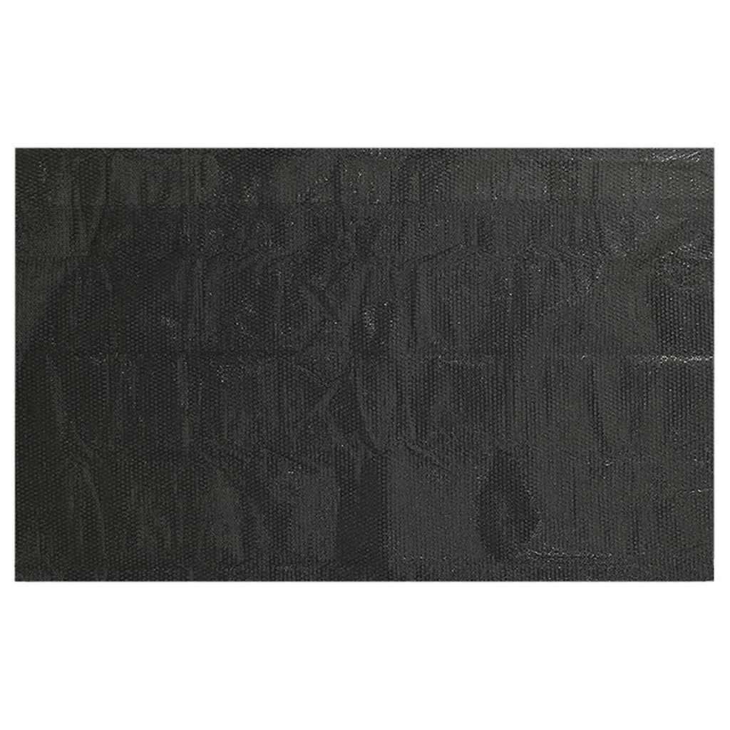 Pravokutni pokrivač za bazen 1200 x 600 cm PE crni