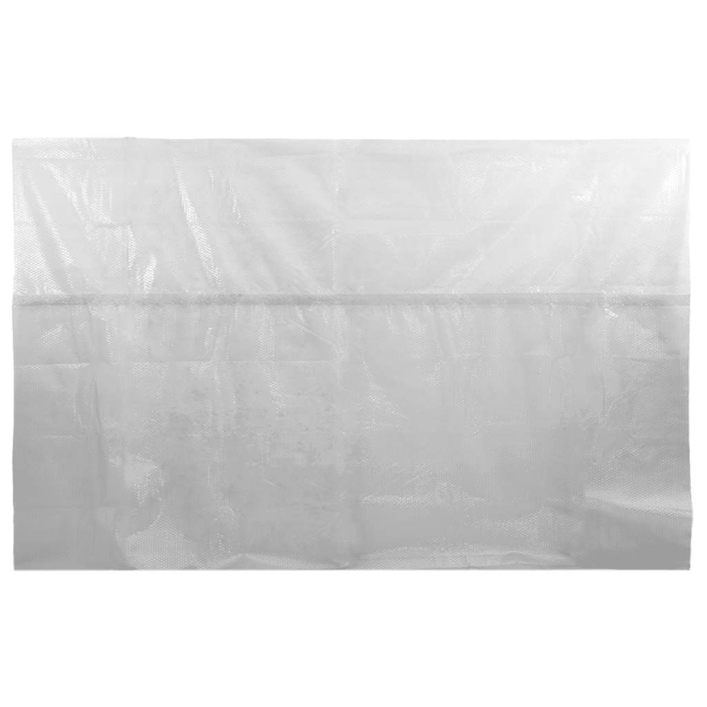 Plutajući PE solarni pokrov za bazen 260 x 160 cm sivi
