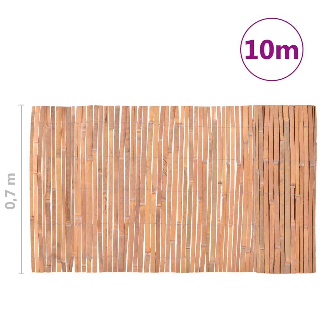 Ograda od bambusa 1000 x 70 cm