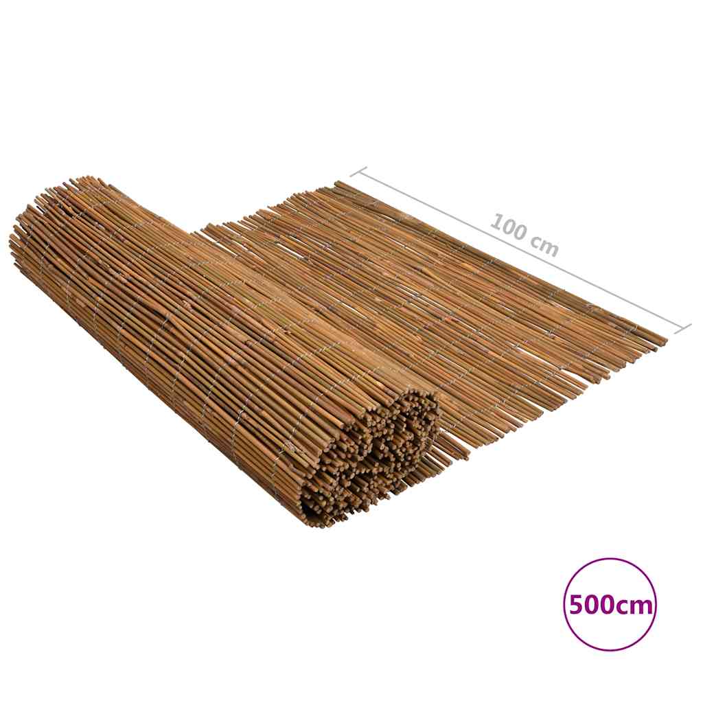 Ograda od bambusa 500 x 100 cm