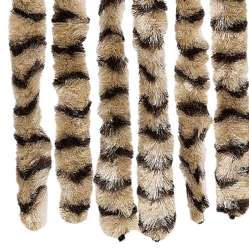 Zastor protiv insekata bež-smeđi 56 x 185 cm šenil