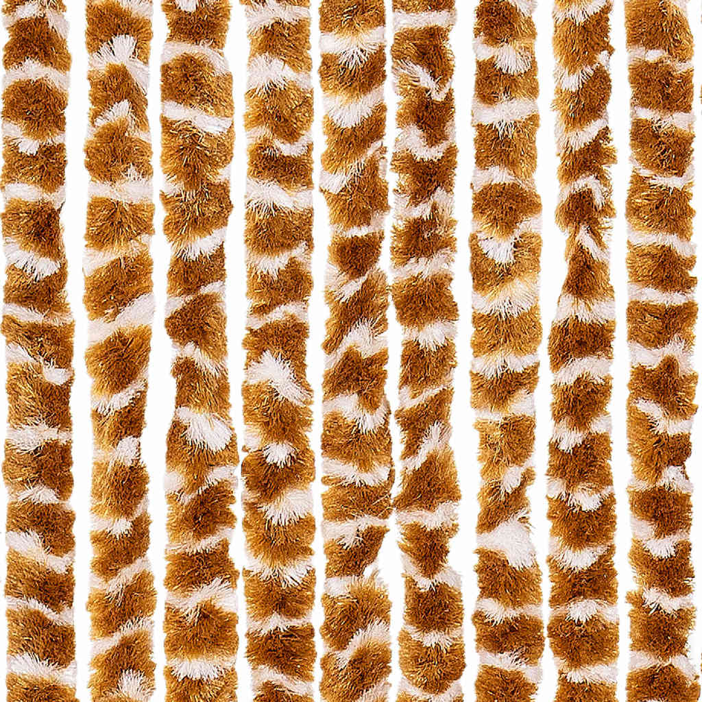 Zastor protiv insekata oker-bijeli 56 x 185 cm šenil