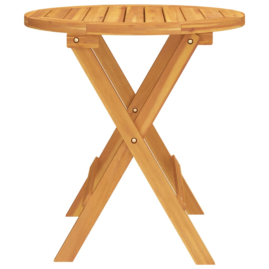 Bistro stol Ø 46 x 47 cm od masivnog bagremovog drva