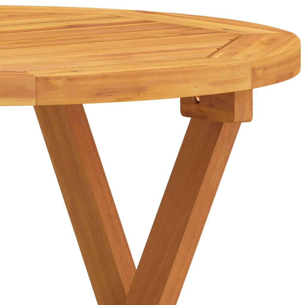 Bistro stol Ø 46 x 47 cm od masivnog bagremovog drva
