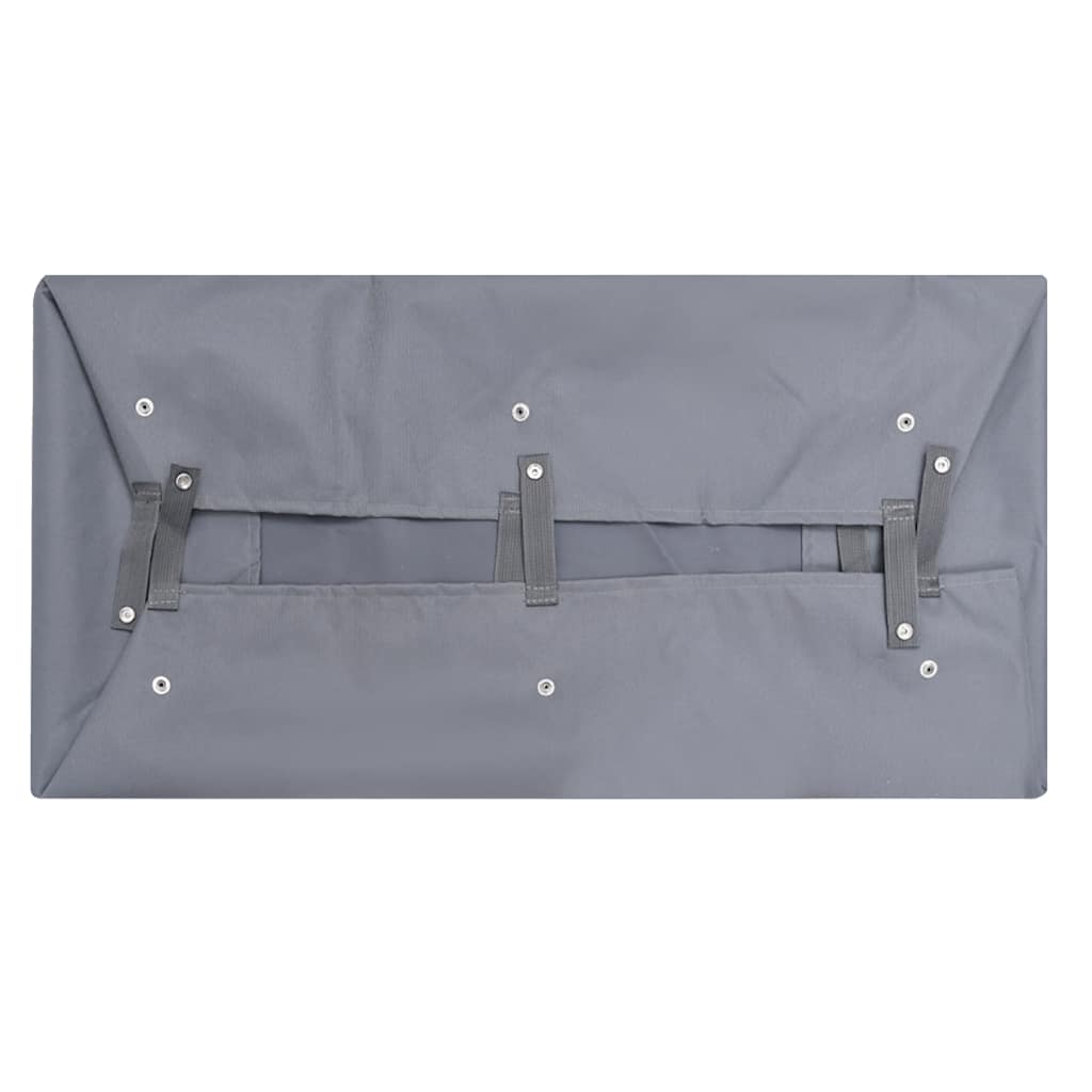 Obloga za vrtna kolica tamnosiva 81 x 41 x 21 cm od tkanine