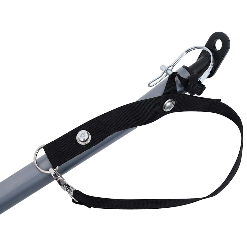 Prikolica za bicikl crno-crvena 65 kg