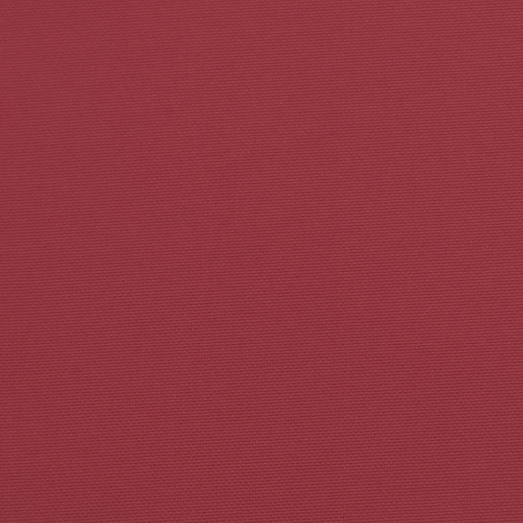 Jastuci za vrtne stolice 4 kom boja vina 40x40x4 cm od tkanine
