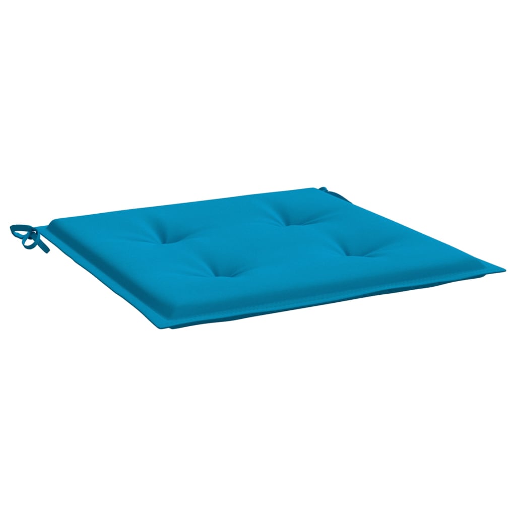 Jastuci za vrtne stolice 6 kom plavi 50 x 50 x 4 cm od tkanine