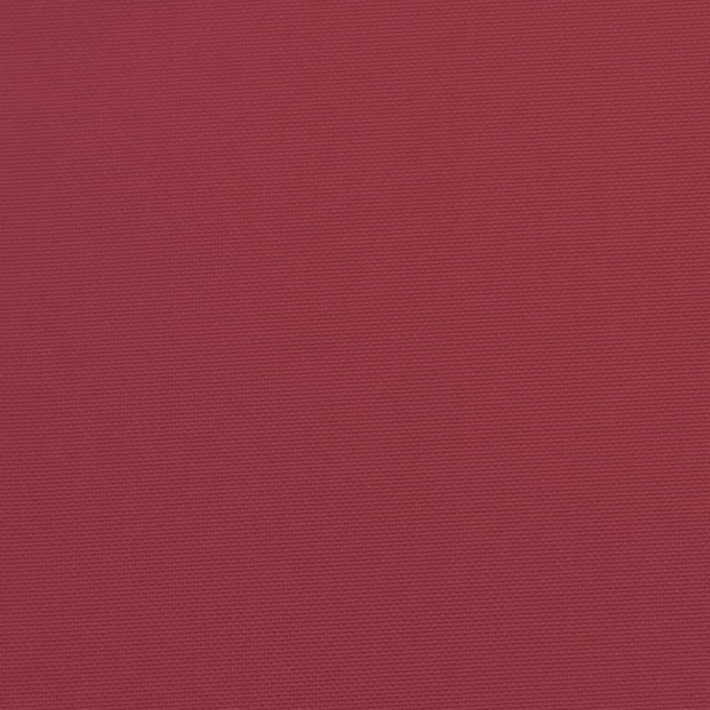 Jastuci za vrtne stolice 4 kom boja vina 50x50x4 cm od tkanine