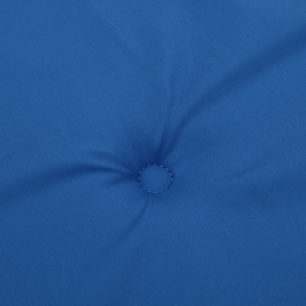 Jastuci za vrtne stolice 6 kom plavi 50 x 50 x 4 cm od tkanine