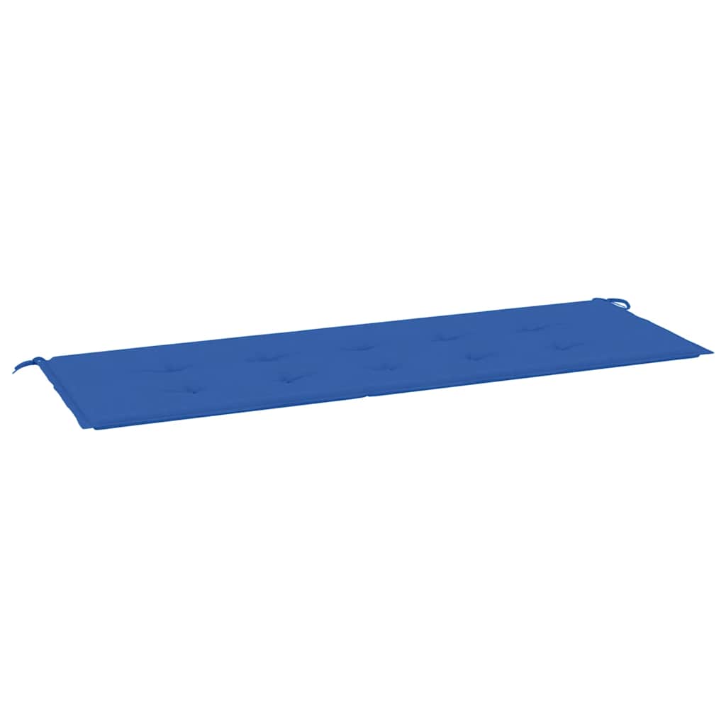 Jastuk za vrtnu klupu plavi 150 x 50 x 3 cm od tkanine Oxford