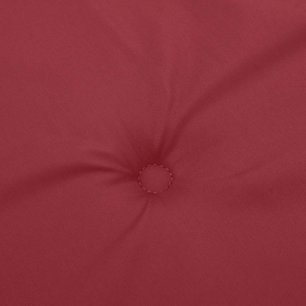 Jastuk za vrtnu klupu boja vina 200x50x4 cm tkanina Oxford