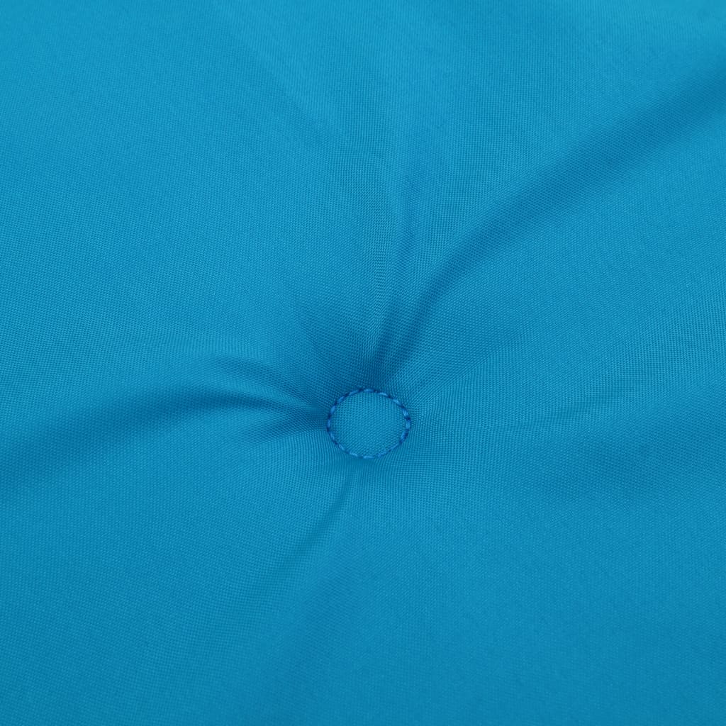 Jastuci za vrtne stolice 6 kom plavi 120 x 50 x 3 cm od tkanine