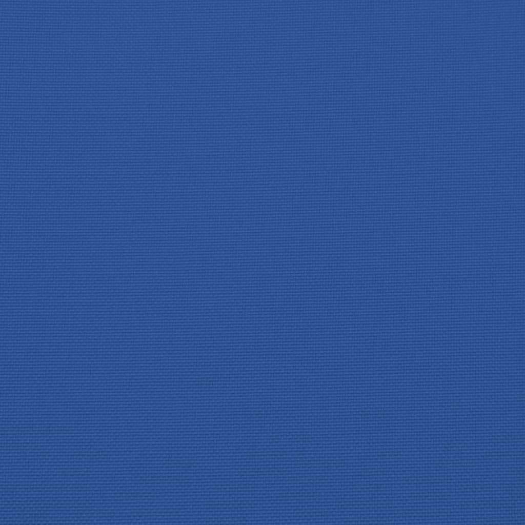 Jastuci za vrtne stolice 2 kom plavi 100 x 50 x 3 cm od tkanine