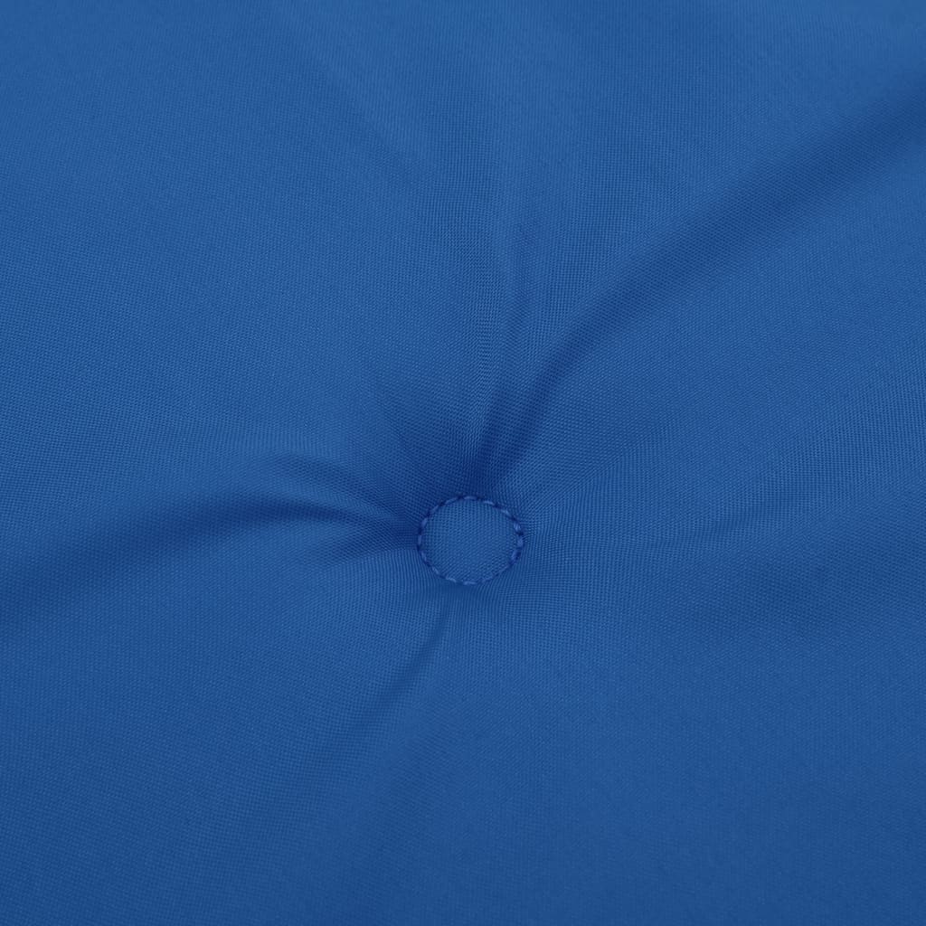 Jastuci za vrtne stolice 6 kom plavi 100 x 50 x 3 cm od tkanine