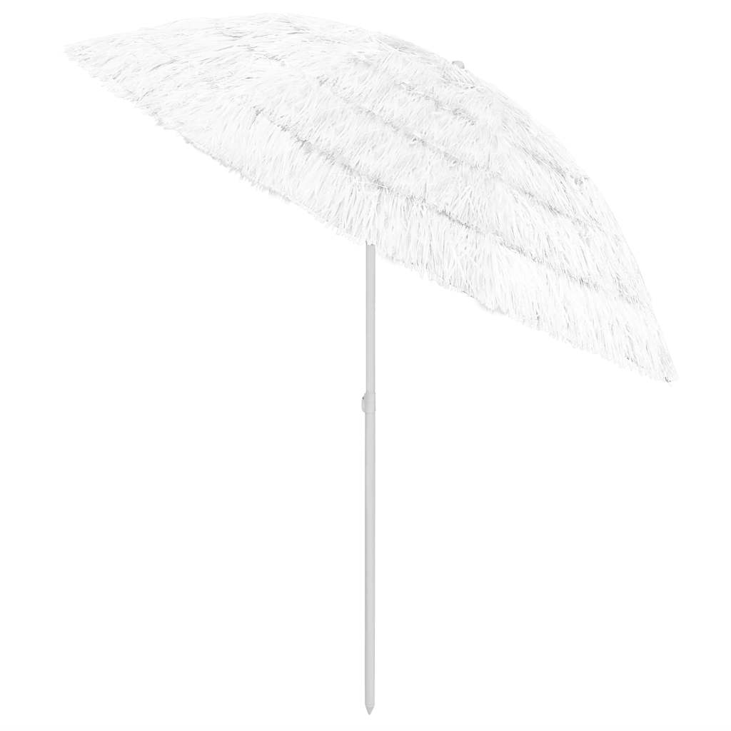 Suncobran za plažu Hawaii bijeli 240 cm