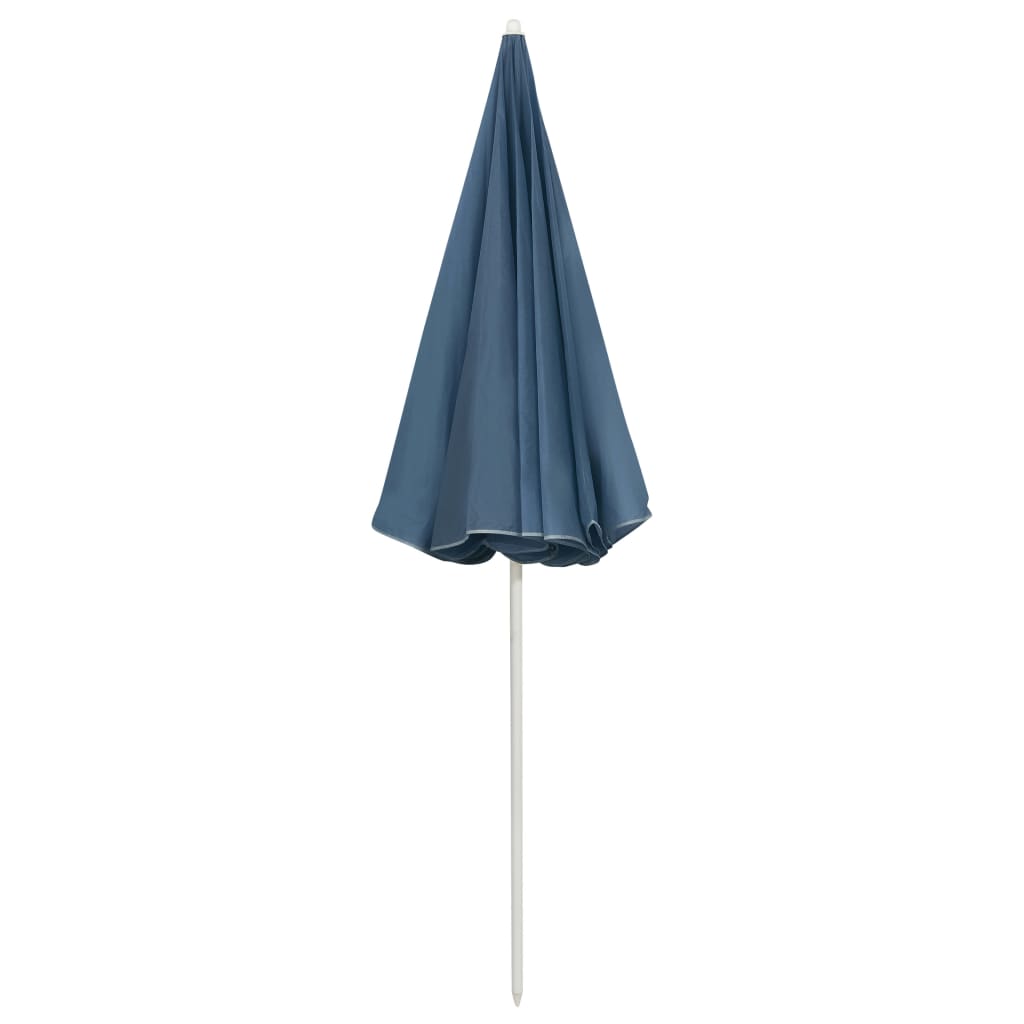 Suncobran za plažu plavi 240 cm