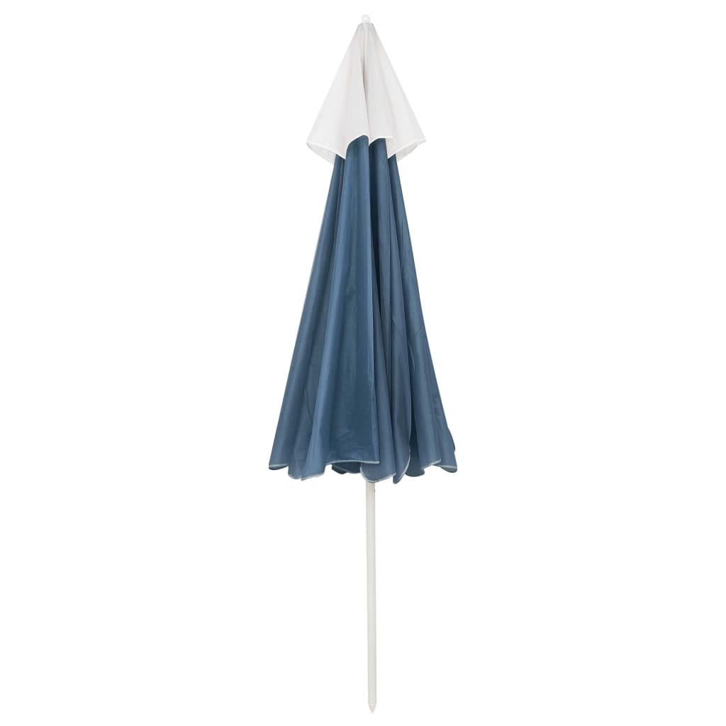 Suncobran za plažu plavi 240 cm