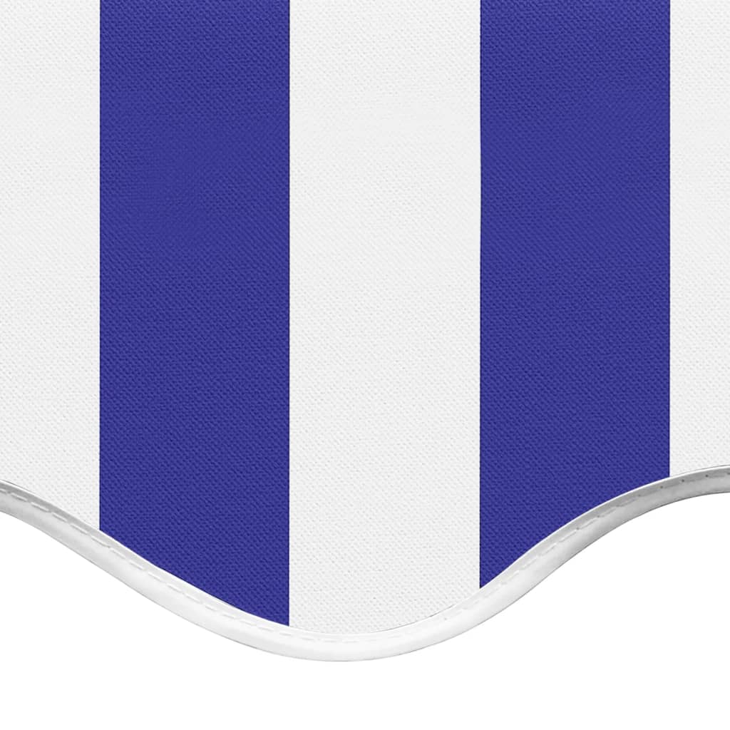 Zamjenska tkanina za tendu plavo-bijela 4,5 x 3,5 m
