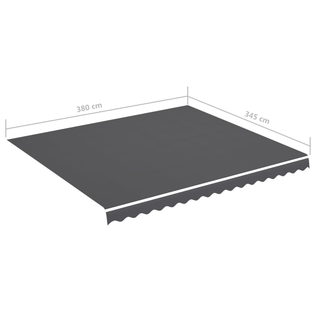 Zamjenska tkanina za tendu antracit 4 x 3,5 m