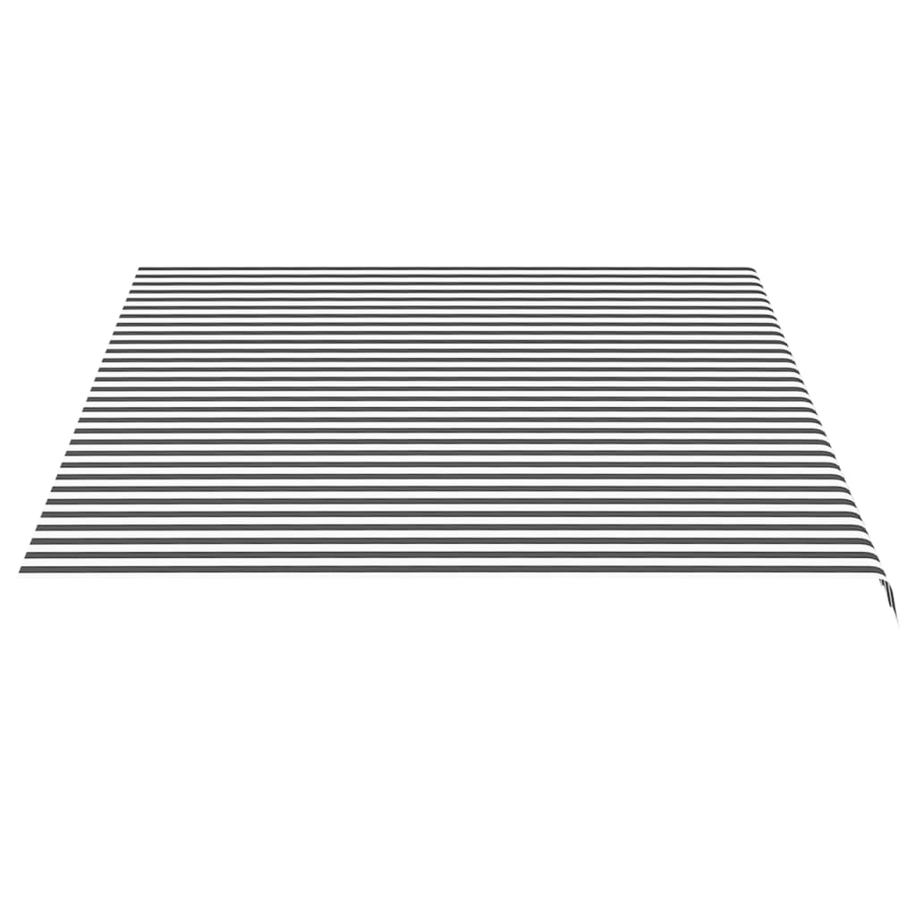 Zamjenska tkanina za tendu antracit-bijela 4,5 x 3,5 m