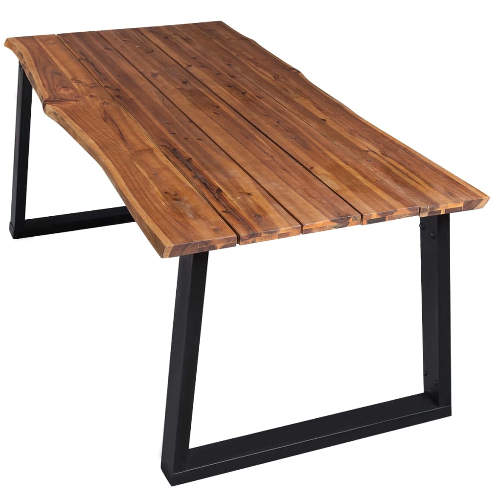 Blagovaonski stol 170 x 90 x 75 cm od masivnog bagremovog drva