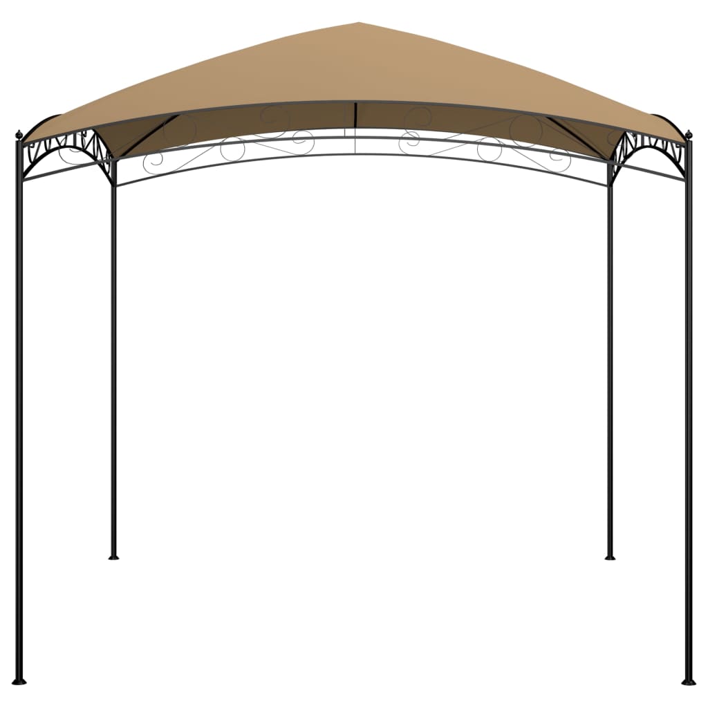 Sjenica 3 x 3 x 2,65 m smeđesiva 180 g/m²