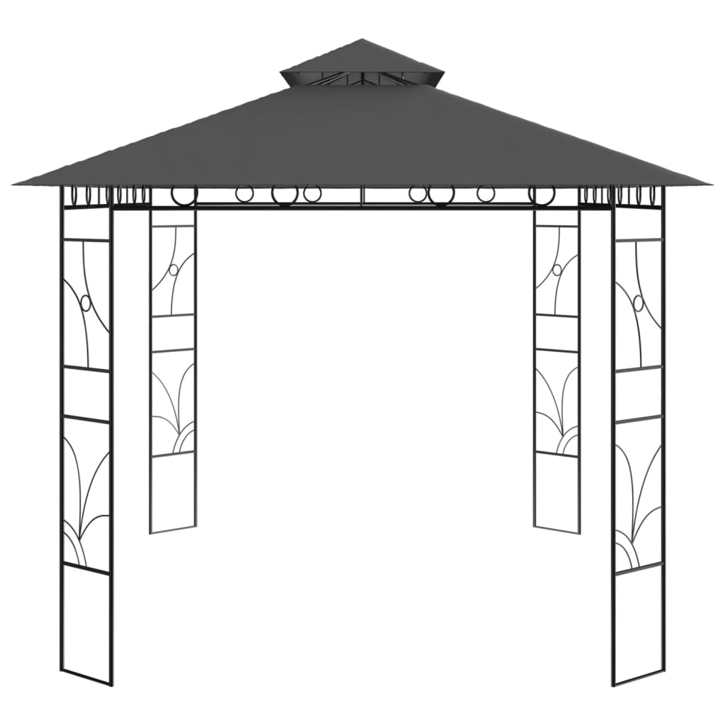 Sjenica 4 x 3 x 2,7 m antracit 160 g/m²