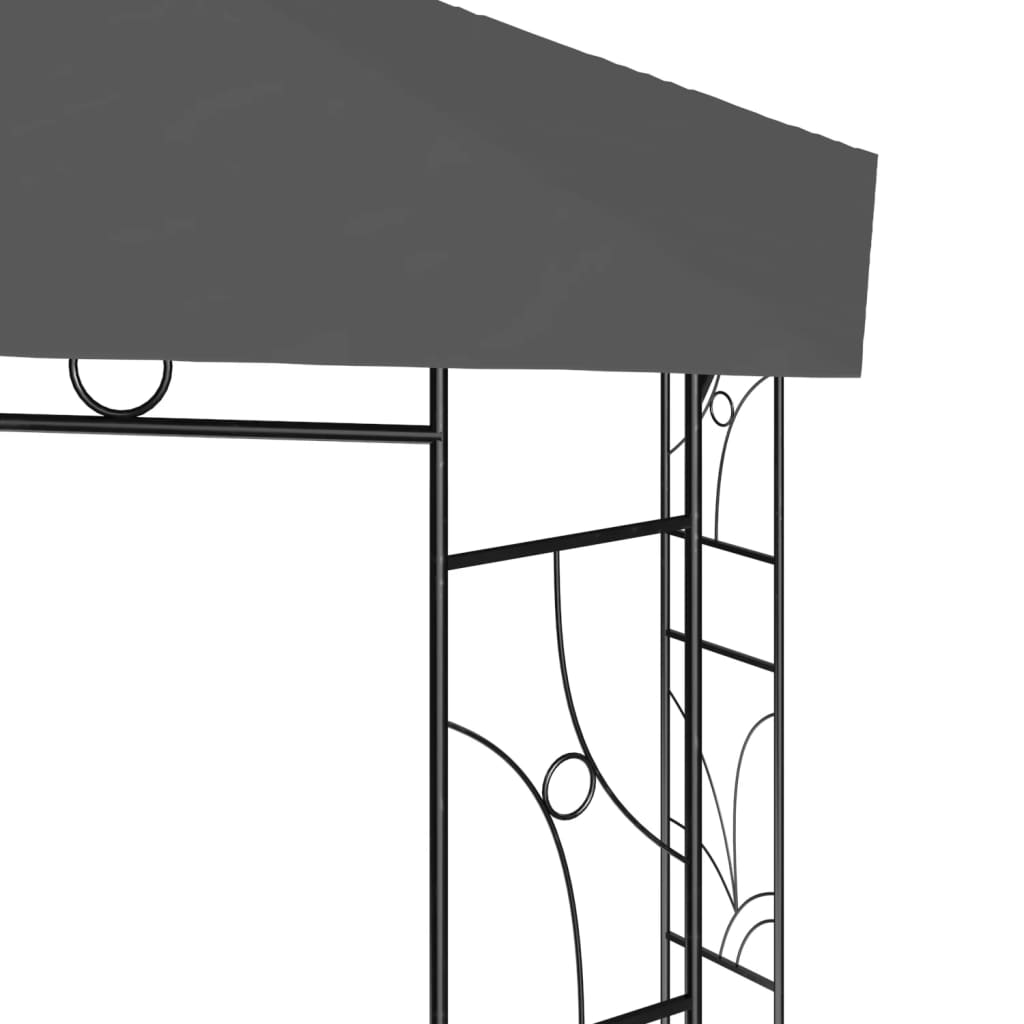 Sjenica 4 x 3 x 2,7 m antracit 160 g/m²