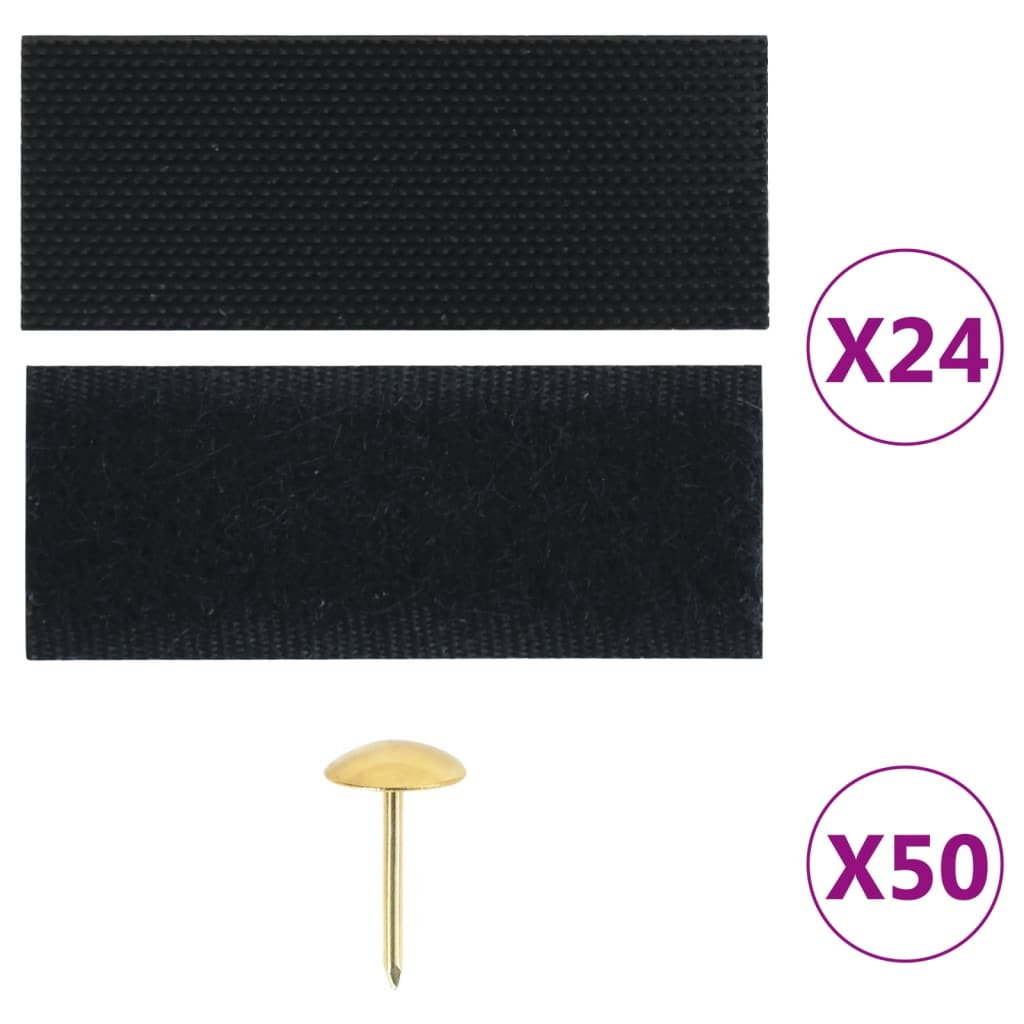 Zastori protiv insekata 2 kom s magnetima 220 x 130 cm crni