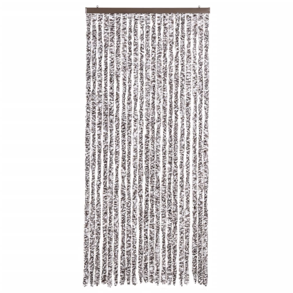 Zastor protiv insekata smeđi-bež 90 x 200 cm šenil