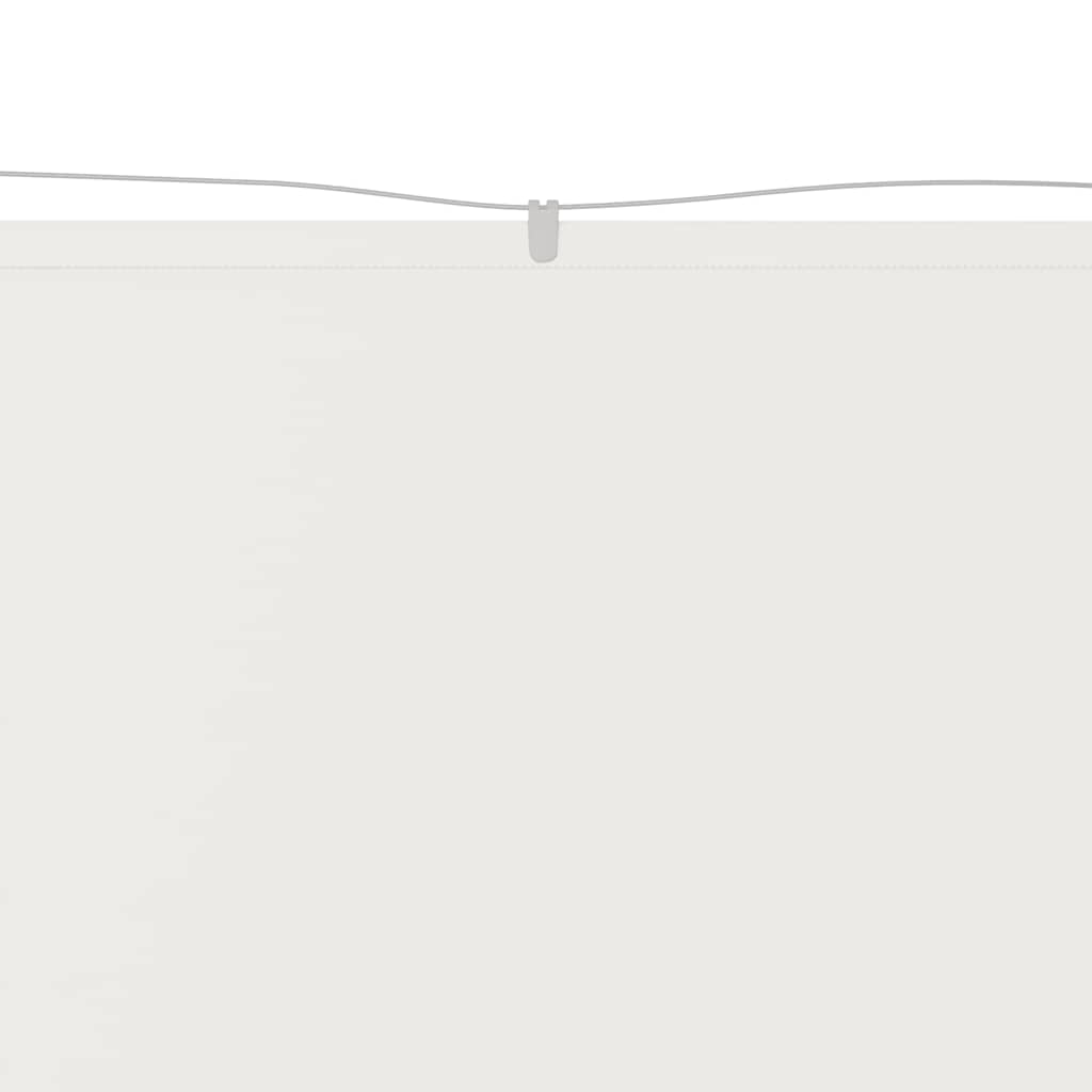Okomita tenda bijela 140 x 420 cm od tkanine Oxford